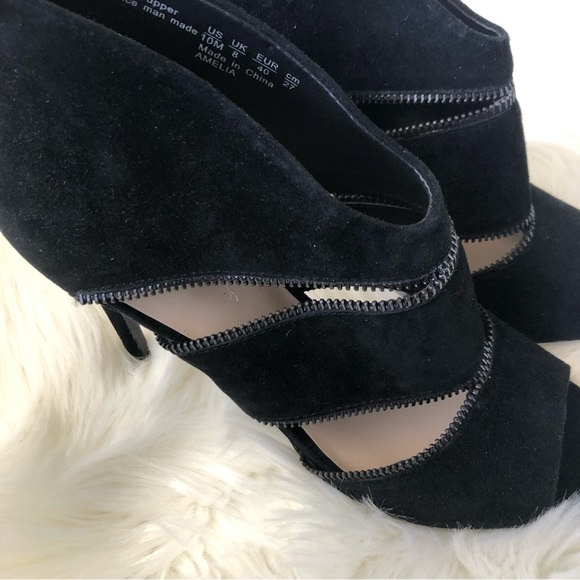 Fergie Amelia Suede High Heeled Sandals - Picture 4 of 14